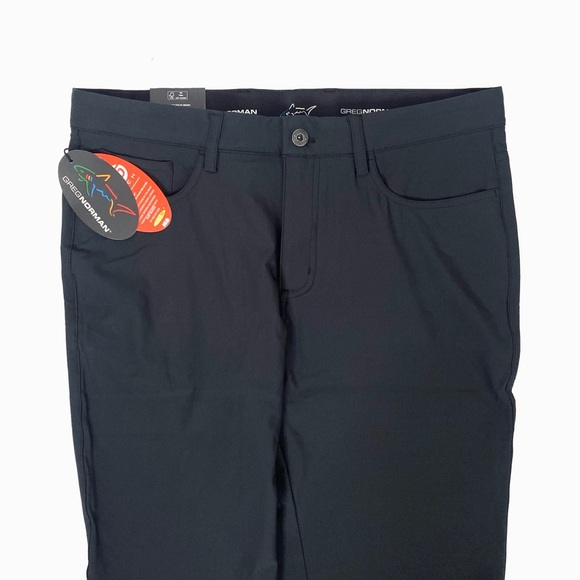 NEW Greg Norman 5-Pocket Black Golf Pants | 32 - Picture 4 of 10